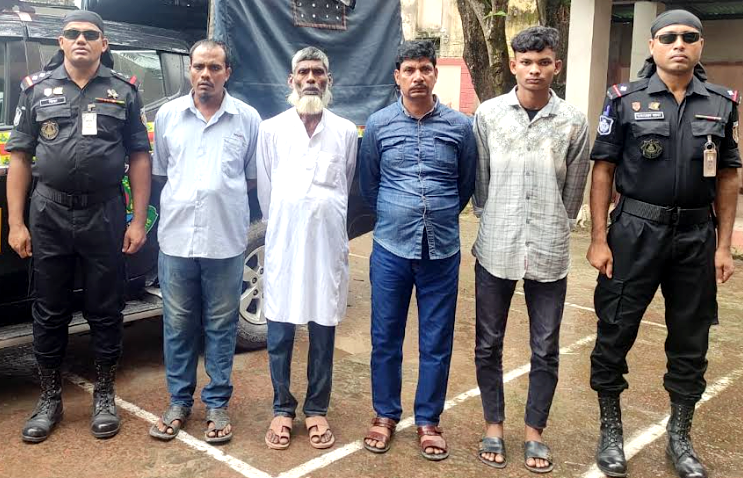 কুমিল্লায় আব্দুস সাত্তার হত্যা মামলার এজাহারনামীয় ৫ আসামী গ্রেফতার